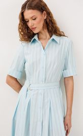 Платье Buter New 3341 небесная полоска