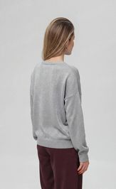 Джемпер Romgil РВ0344-ХМ5 5 серый шелк, серебро