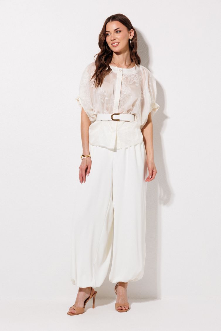 Блузка Люше арт. 4382 молоко