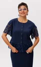Suit Anelli Laurel 1614 polunochnyj sapfir