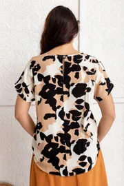 Blouse TOOK A LOOK & Angelika #TB-97l abstrakciya