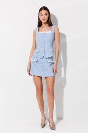 Жилет V&N fashion арт. 1104_голубой