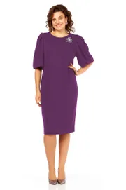 Dress Milora #1421 ciklamen