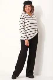 Свитшот BegiModa арт. 4110 чёрно-белый