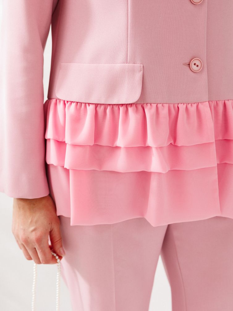 Костюм Мублиз арт. 311 пудра