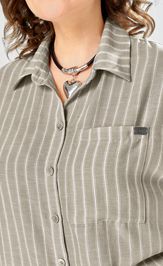 Комплект Ольга Стиль С1017 хаки-коричневый