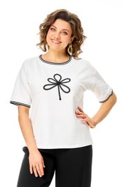 Блузки, туники Rumoda арт. 2261 молочный-черный