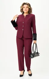 Garnitur Vilena-fashion 1210 burgundi