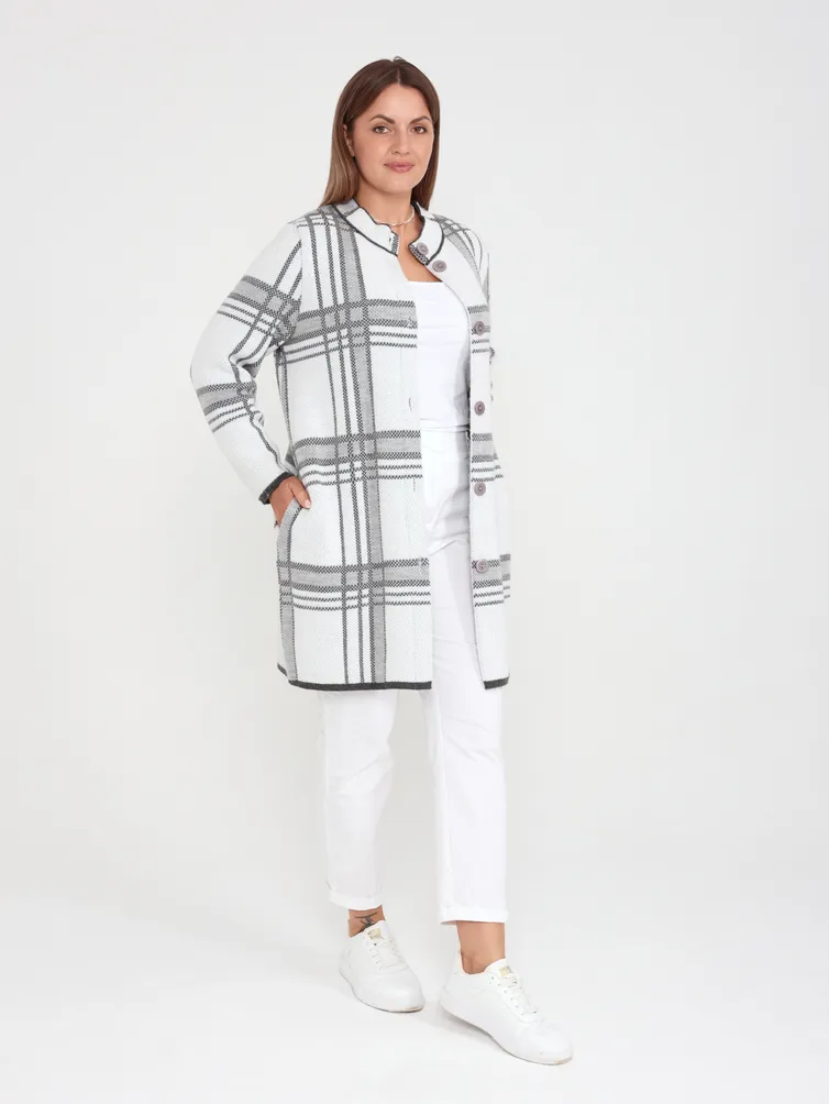 Sweter BONADI #2237 seryj