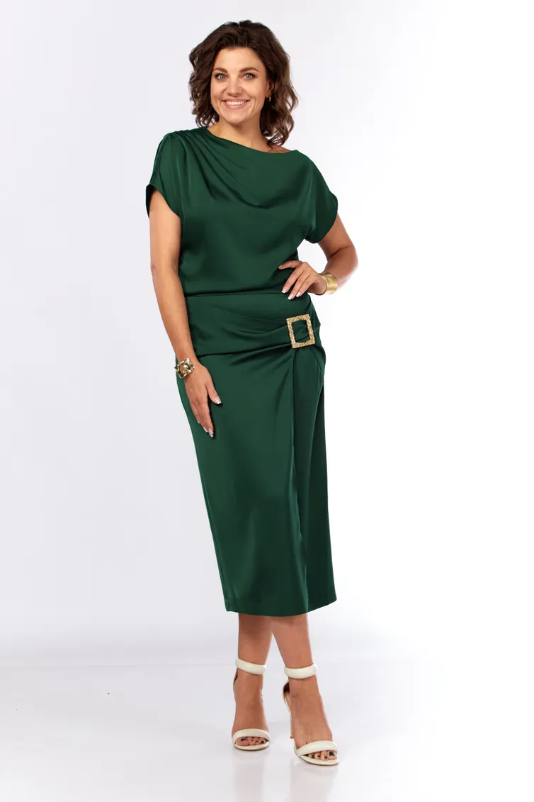 Dress Olga Style #S902 zelenaya butylka