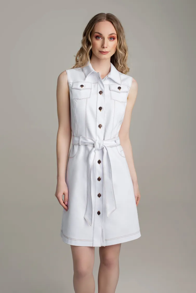Dress MARIKA #427 belyj