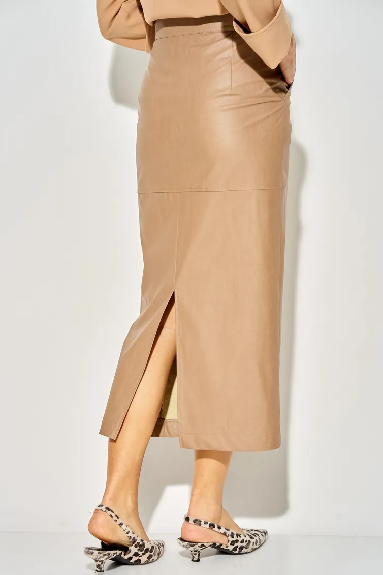 Skirt LAIKONY #L-924 karamel