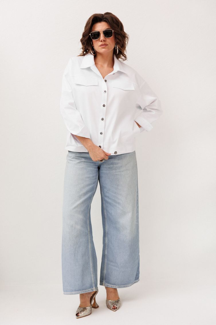 Жакет Anelli Laurel арт. 1816 четкий белый