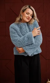 Żakiet Anastasia 1412 goluboj