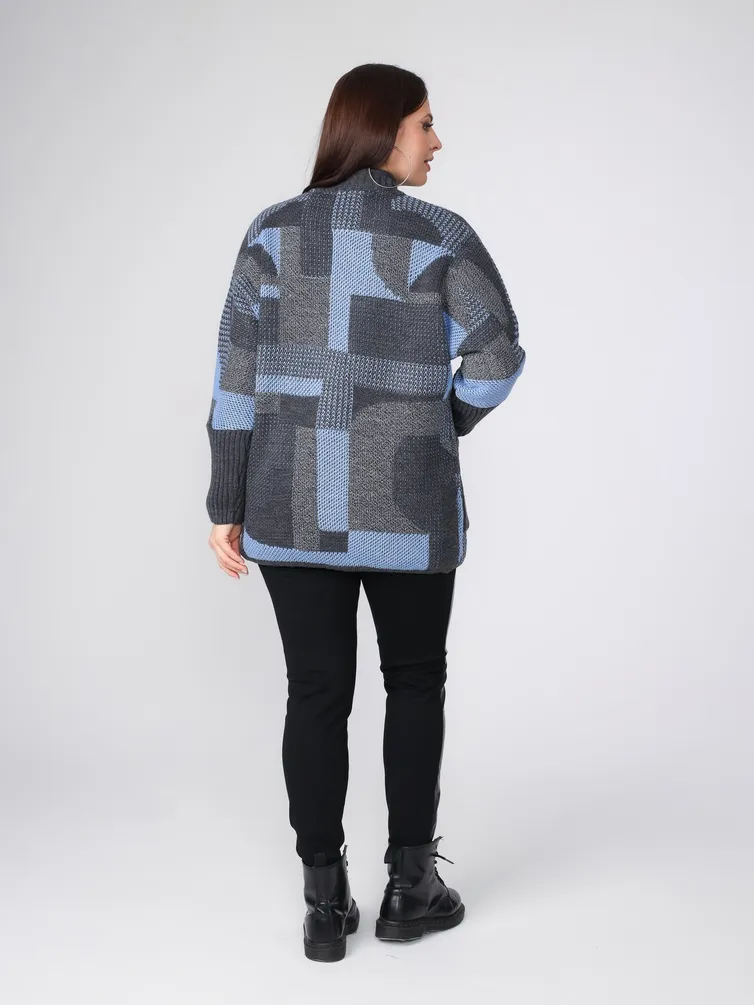 Sweter BONADI #1865 goluboj