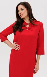 Sukienka Vilena-fashion 1095 krasnyj