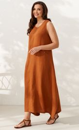 Dress Alta Moda 1084-2 terrakot