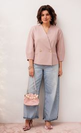 Жакет Anelli Laurel 1842 розовая зарянка