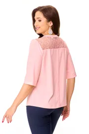 Bluzka Abbi #4039 rozovyj