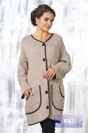 Jumpers, cardigans, blazers Newvay #1378 sv.korichn