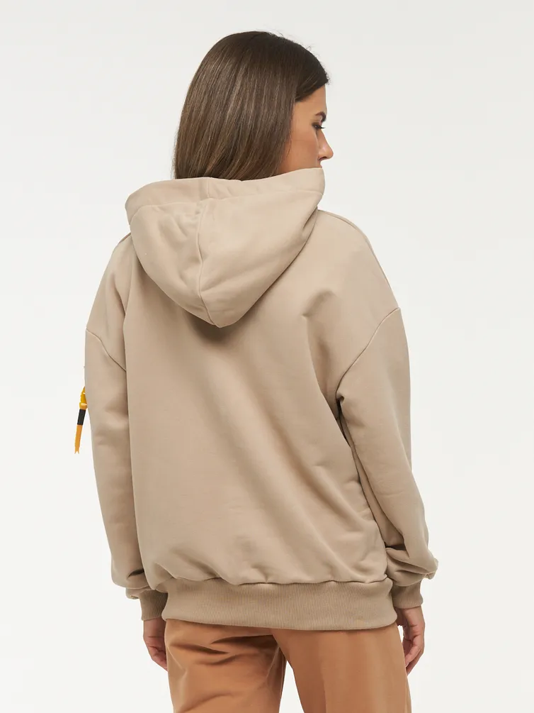 Bluza Z Kapturem Newvay #7222-30010/2 latte/latte