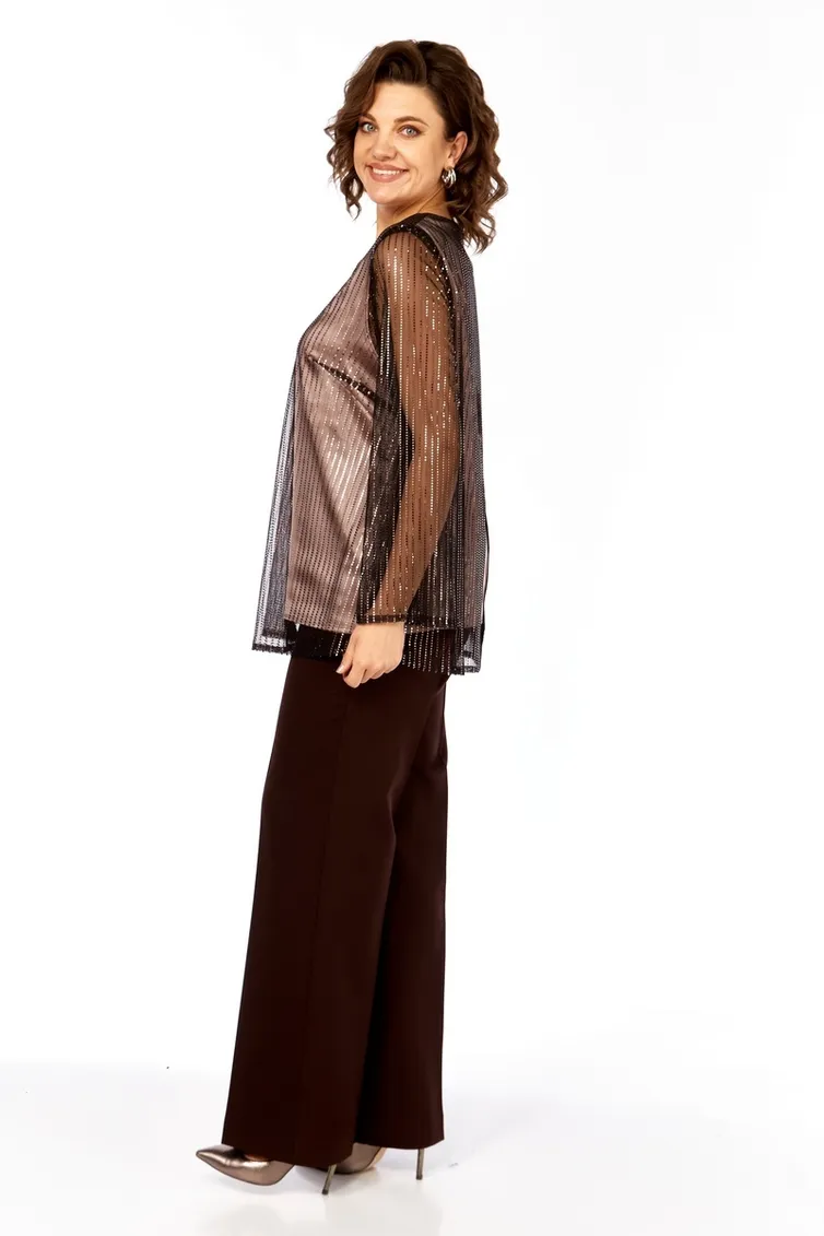 Suit Milora #1407 shokolad