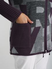 Кардиган BONADI арт. 1982 баклажан