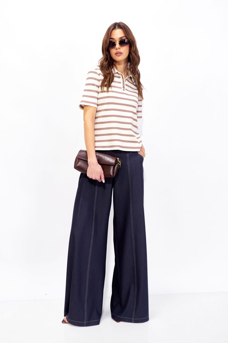 Джемпер Люше арт. 4344 коричневый