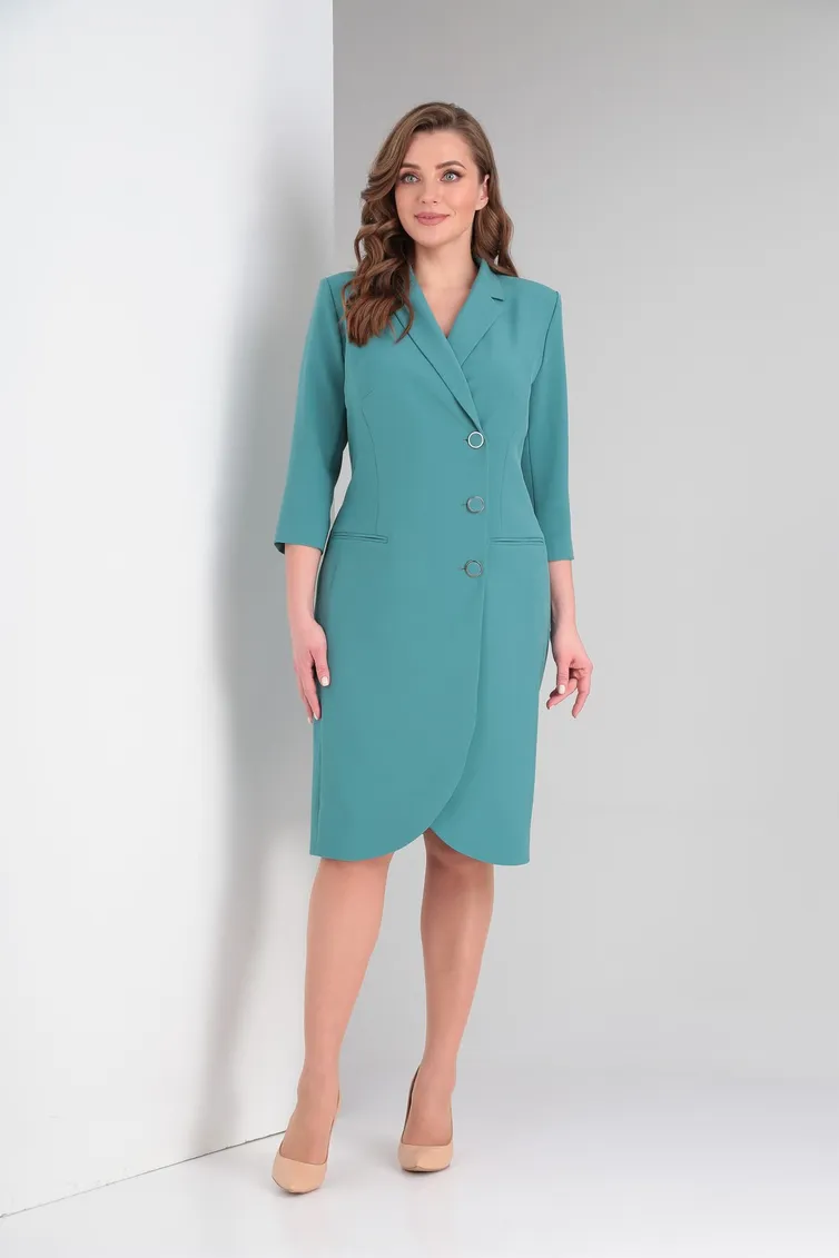 Sukienka Vilena-fashion #773 morskoj zelenyj