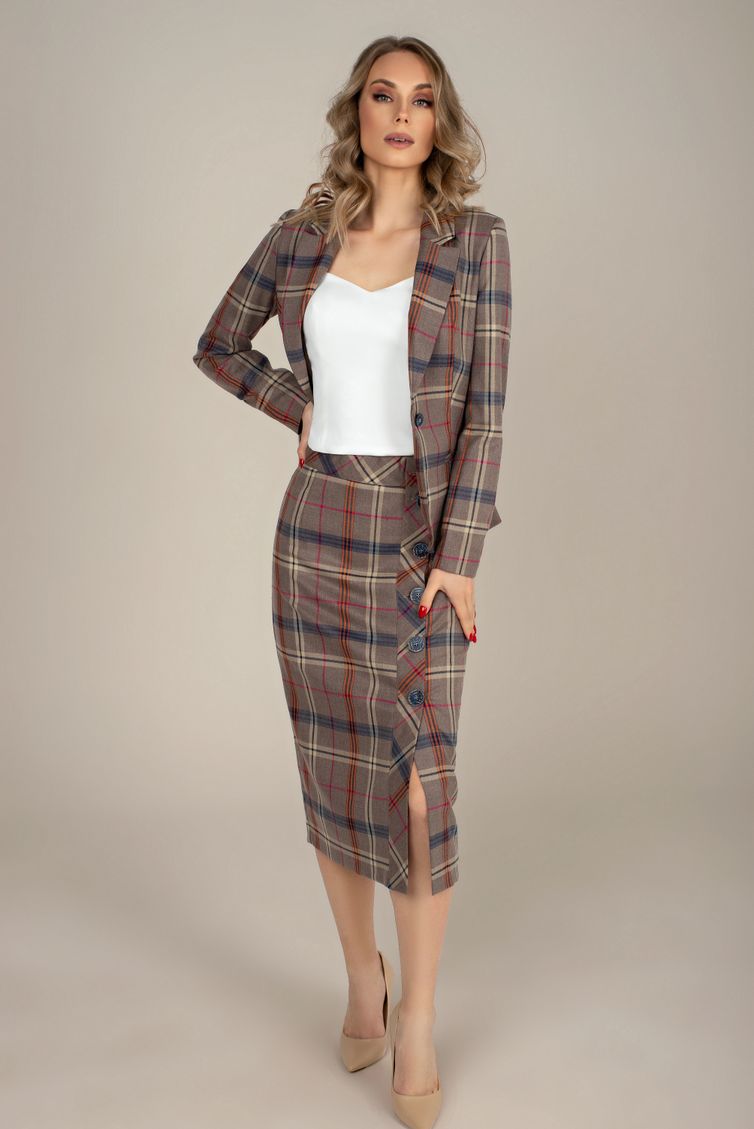 Suit MARIKA #429 cv kletka