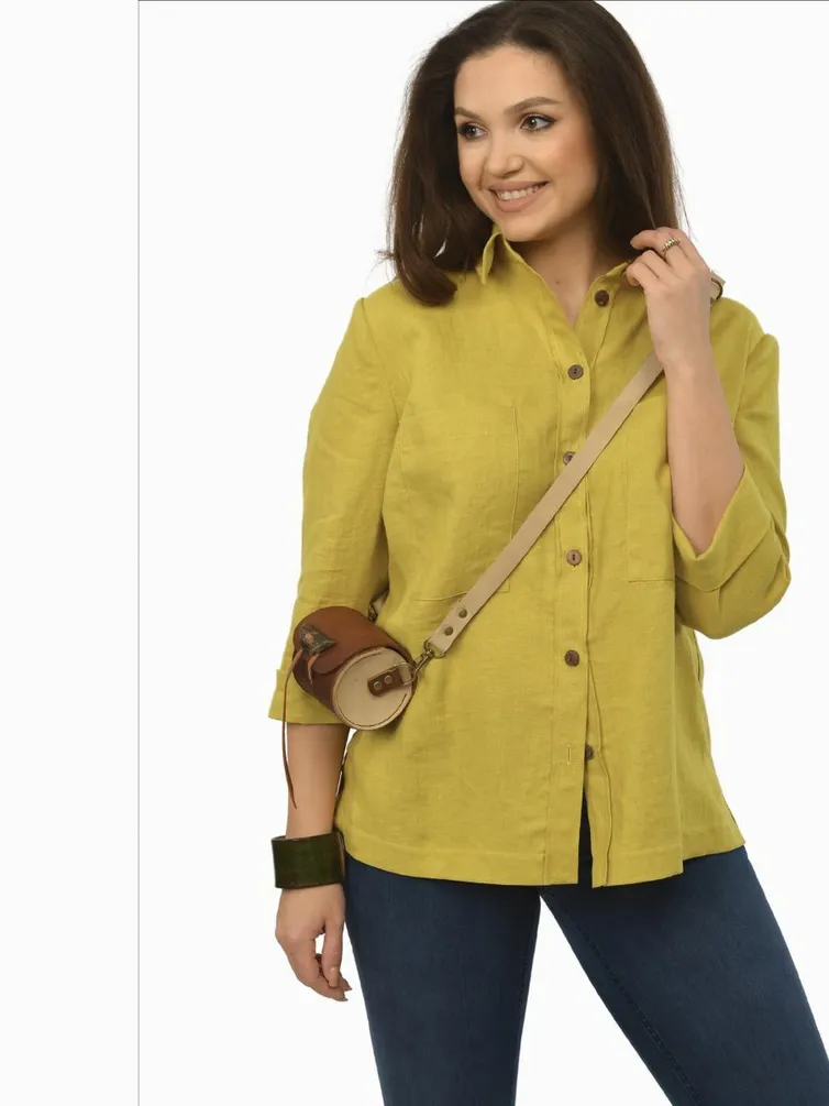 Bluzka MALI #624-008 gorchica