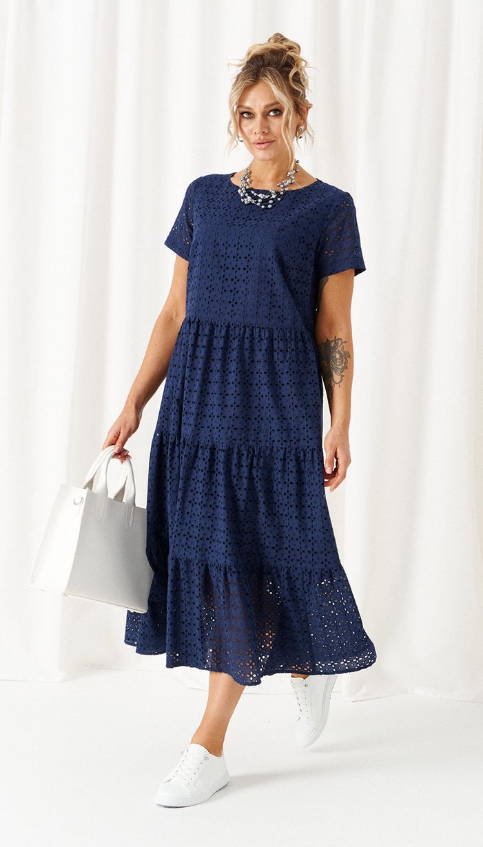 Платье Beautiful & Free арт. 6462 синий