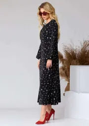 Sukienka EVA GRANT #7071 chern