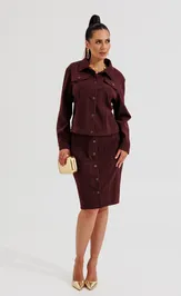 Комплект Galean Style 1016 бордовый