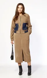 Set Milora 1513 karamel+dzhins