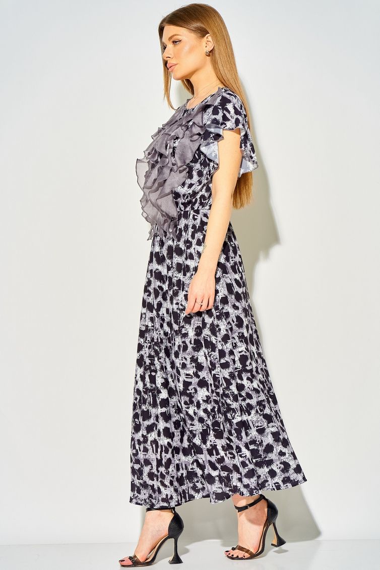 Dress LAIKONY #L-364 ottenki serogo