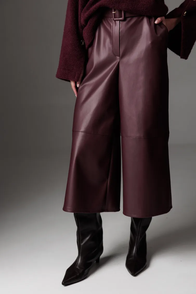 Spodnie Lyushe #4520 bordo