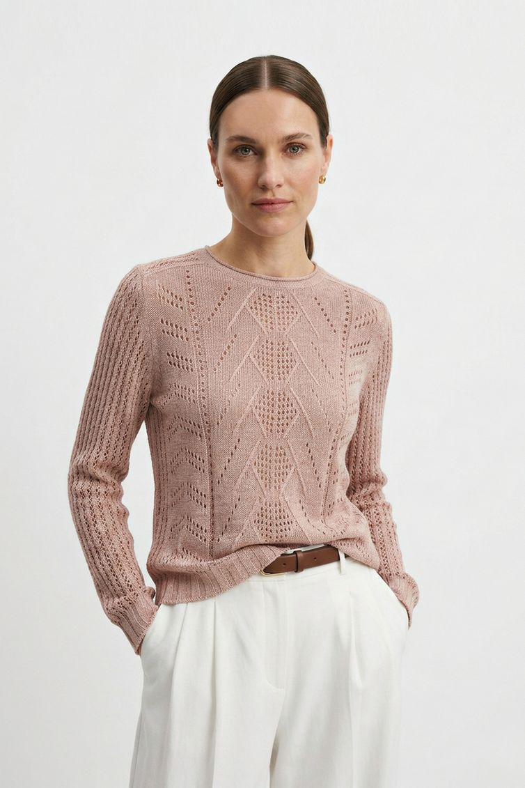Jumper Polesie #S1415-26 6S1605-D43 surovyj+rozovyj mramor 158
