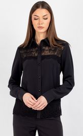 Blouse VIZAVI 747 chernyj
