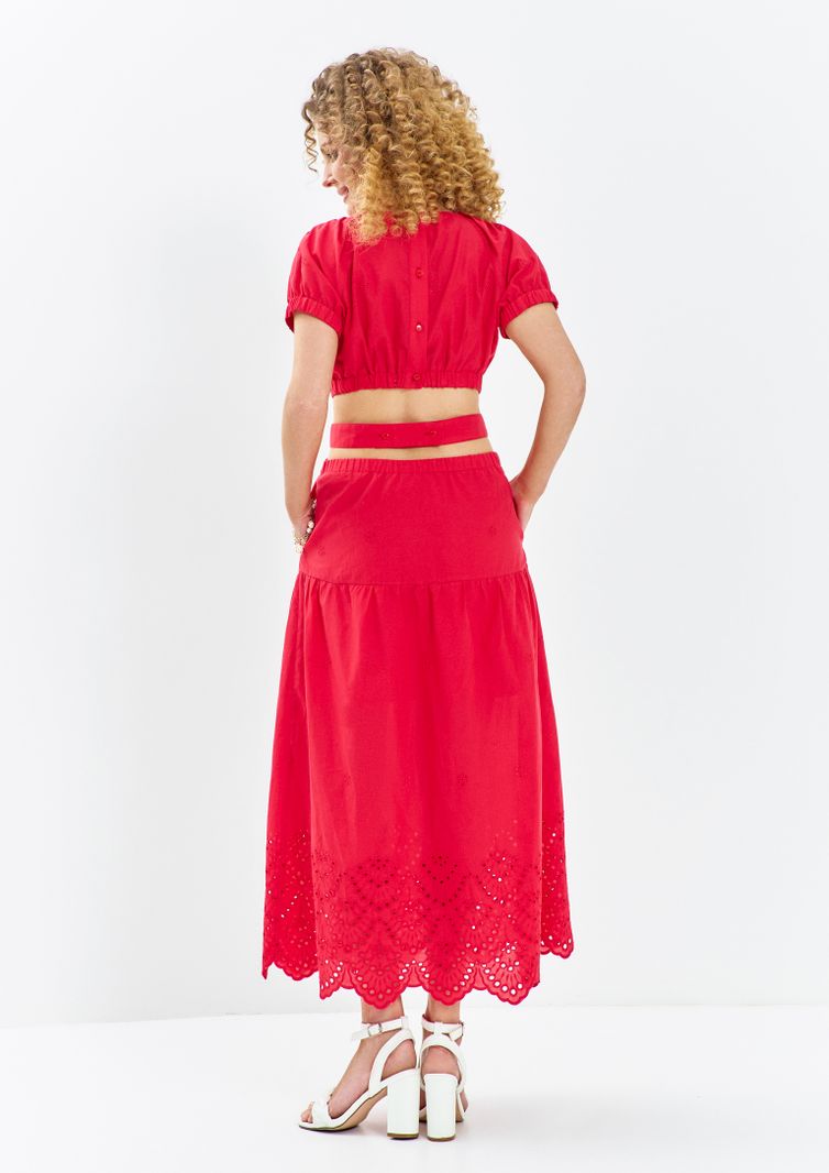 Dress Euromoda #721 krasnyj