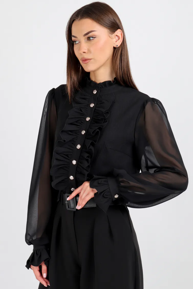 Blouse VIZAVI #750.1 chernyj