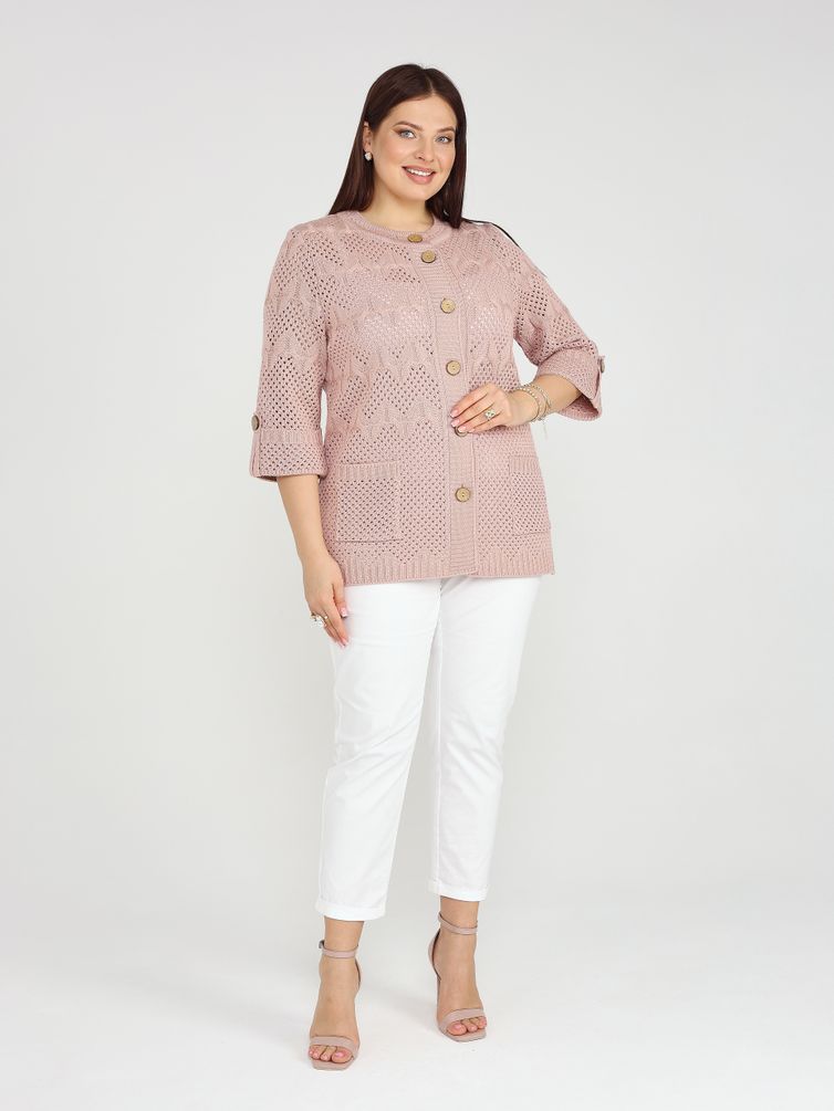 Кардиган BONADI арт. 2187 пудра