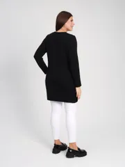 Jumper BONADI #1899 chernyj-lilovyj