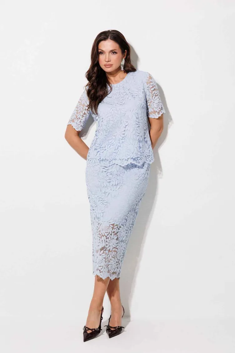 Костюм MiSlana арт. 1307 голубой