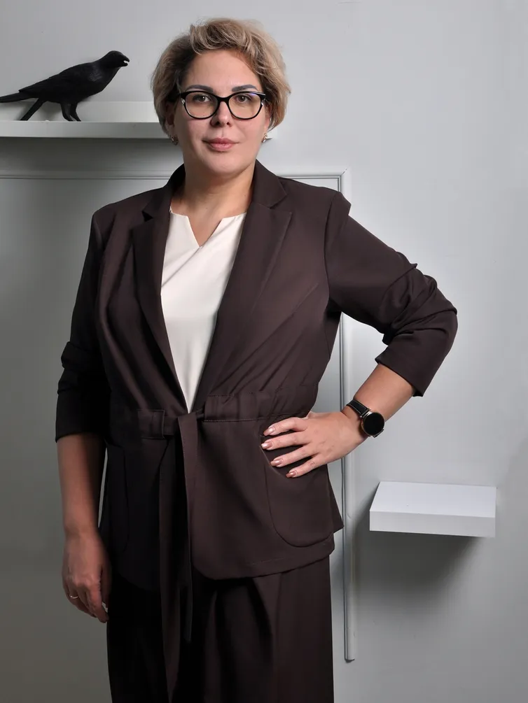 Blazer NOVITA #1483 korichnevyj