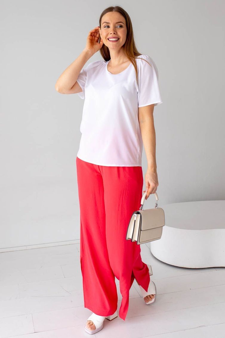 Spodnie TOOK A LOOK & Angelika #AB-013k yarko-rozovyj