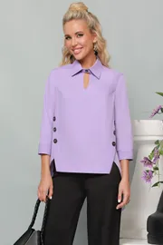 Bluzki, tuniki DS Trend #B-1711-0295-02 (sirenevaya originalnaya)