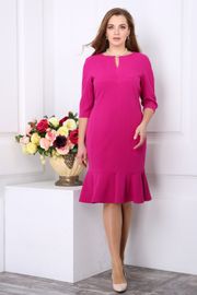 Dress URS #15-528 fuksiya