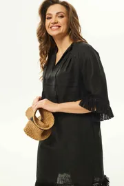 Dress MiSlana #S938 chernyj