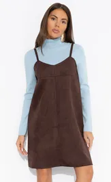 Dress CHARUTTI Stilnyj interes (korichnevyj)